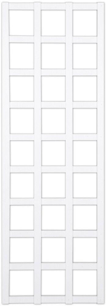 Köynnösritilä 60 x 180 x 3 cm valkoinen