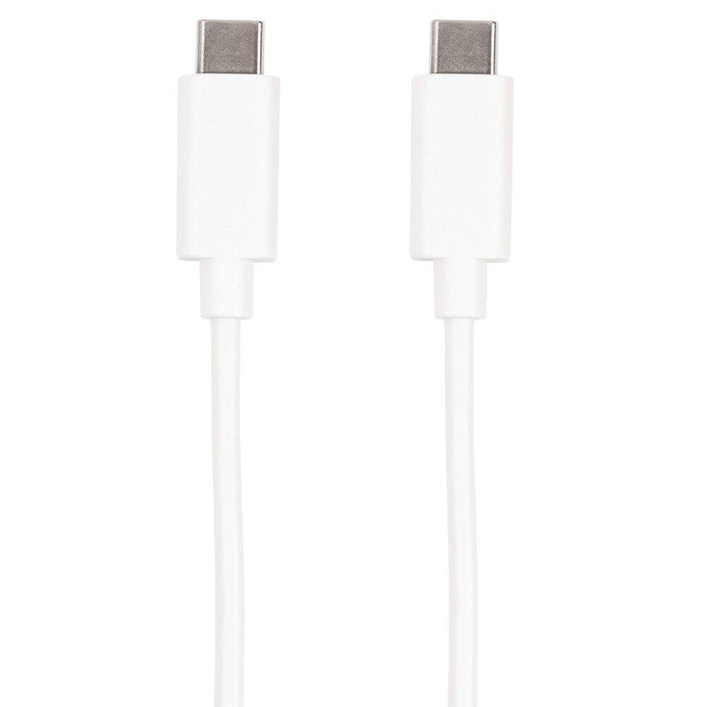 Latausjohto Vivanco USB-C/USB-C valkoinen 2 m
