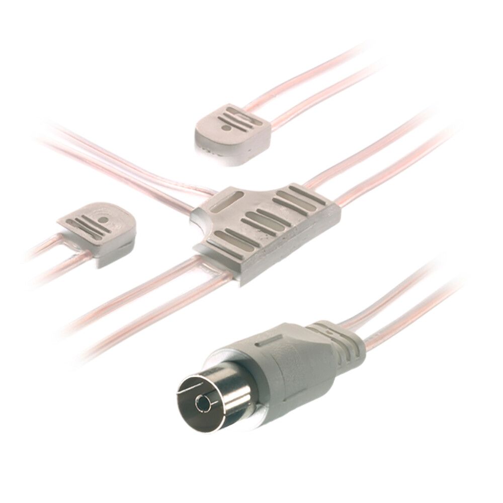 FM dipoli-antenni radioon Vivaco 75 ohmin