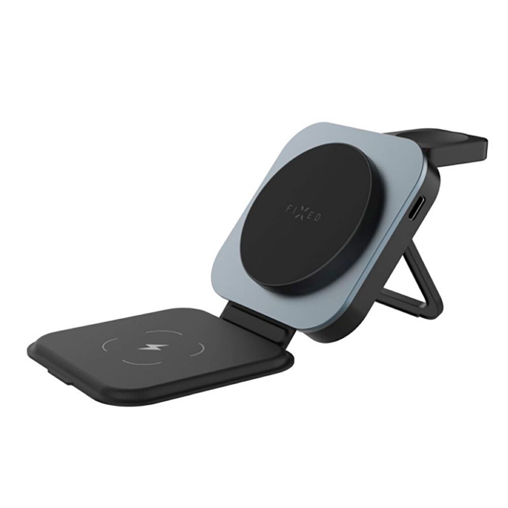Langaton latauslaite Fixed MagFlex 3-in-1 musta