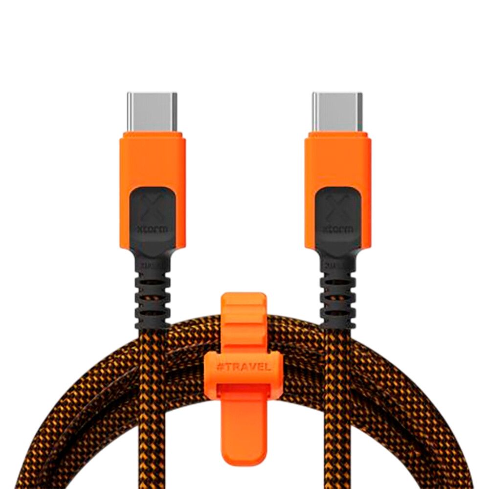 Kaapeli Xtorm Xtreme USB-C/C PD oranssi/musta 240 W 1,5 m