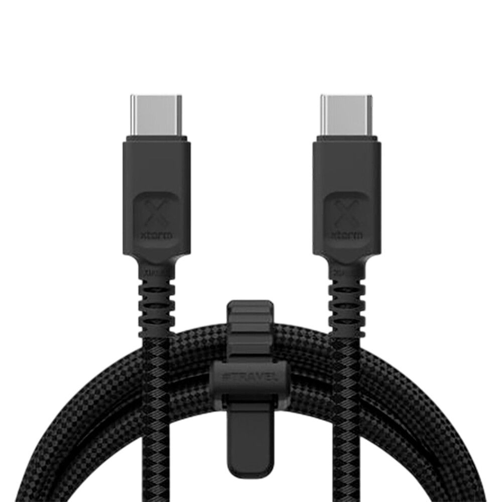 Kaapeli Xtorm Xtreme USB-C/C PD musta 240 W 1,5 m