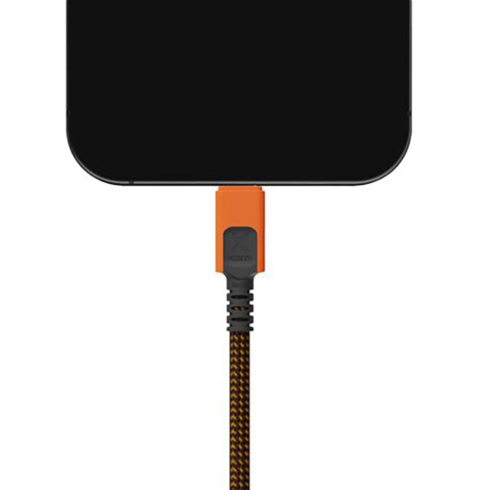 Kaapeli Xtorm Xtreme USB-A/Lightning MFi oranssi/musta 1,5 m