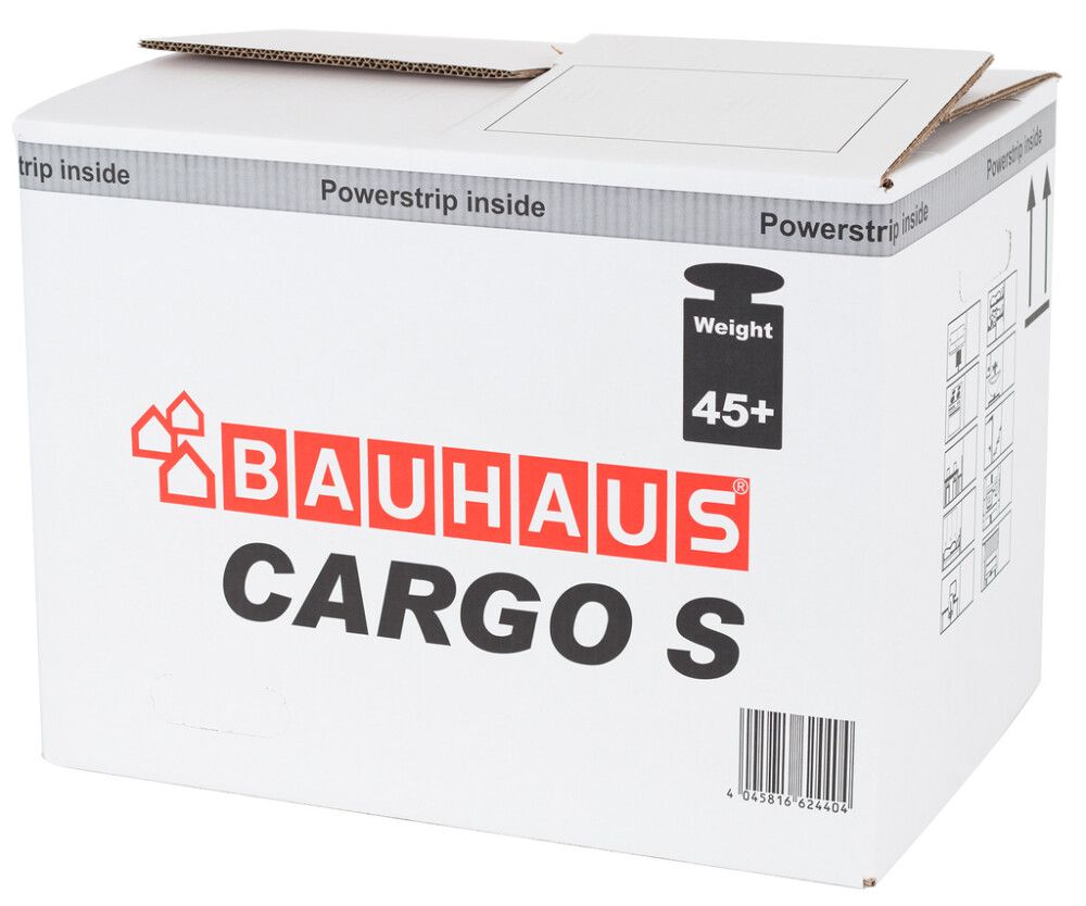 Laatikko Bauhaus Cargo S 50 x 35 x 38 cm