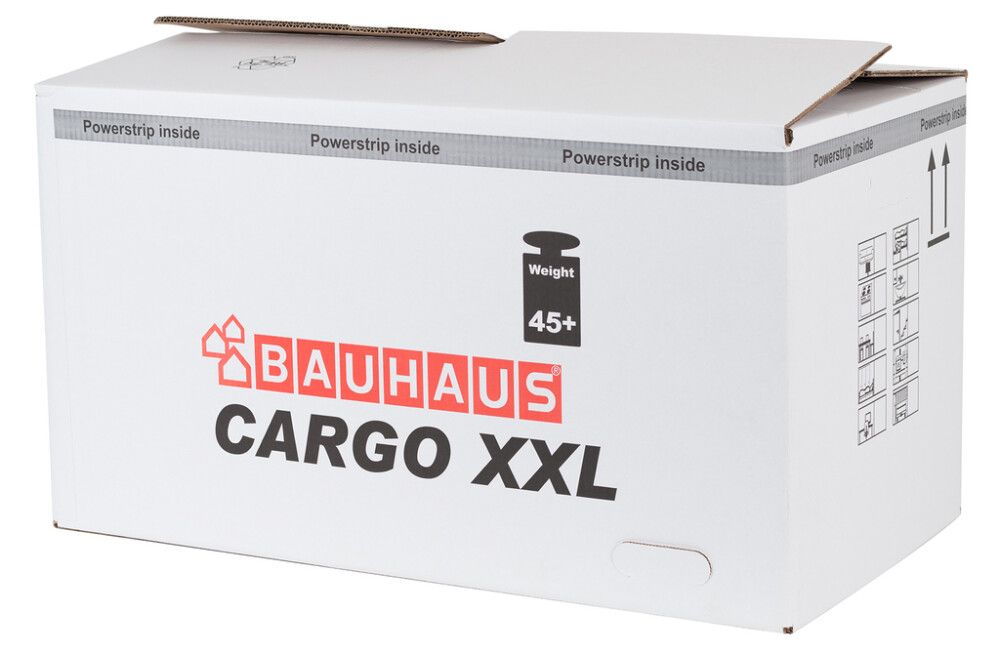 Laatikko Bauhaus Cargo XXL 75 x 41 x 42 cm