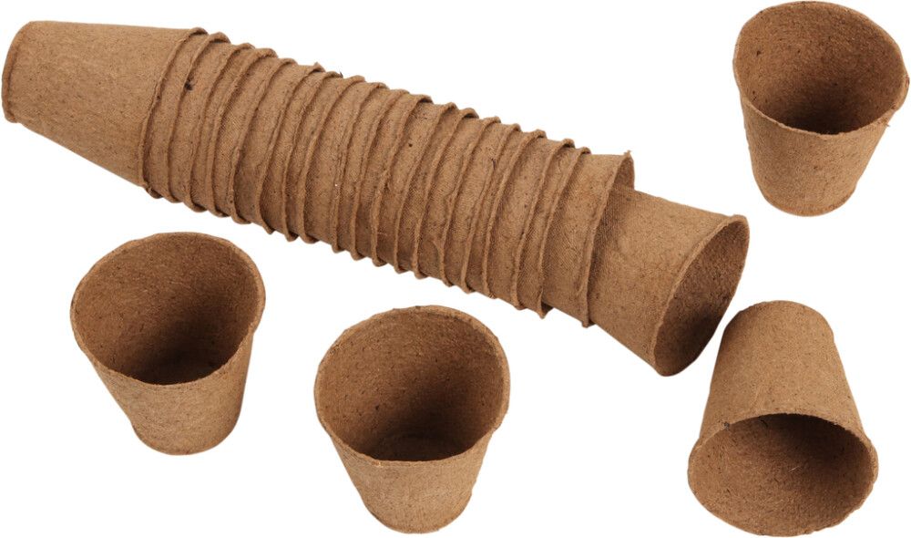 Kuituruukku pyöreä 6 cm 24 kpl