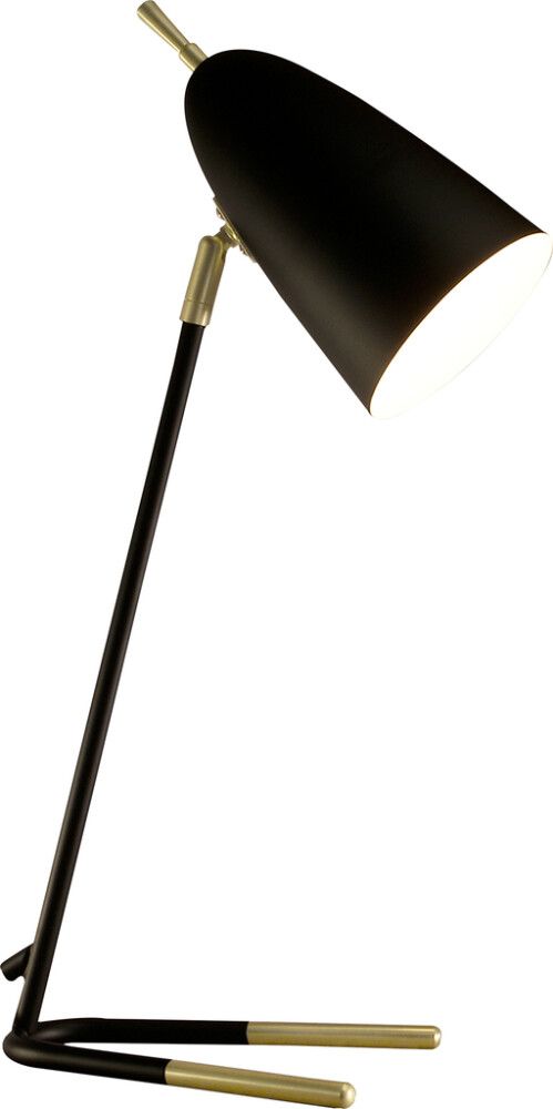 Pöytävalaisin Sessak Aiden Musta