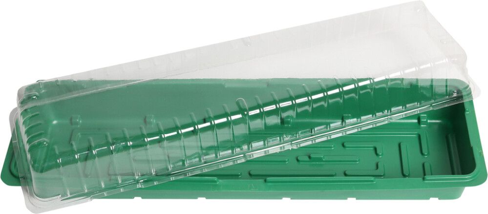 Minikasvihuone 57 x 17 x 12,5 cm ikkunalaudalle