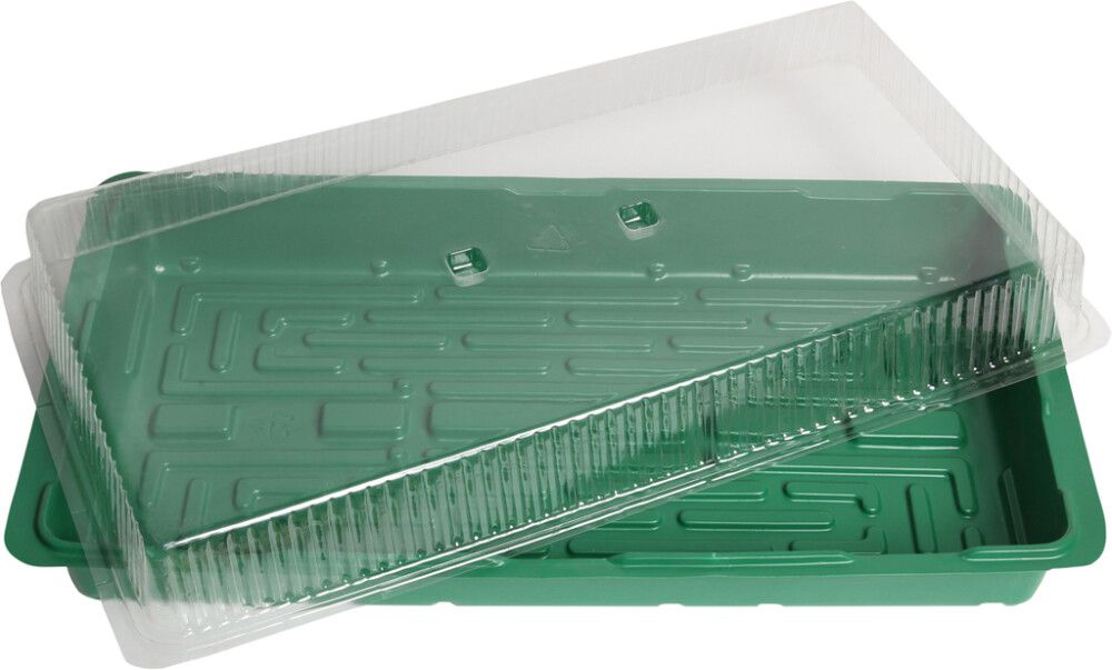 Minikasvihuone 57 x 30 x 14 cm vihreä