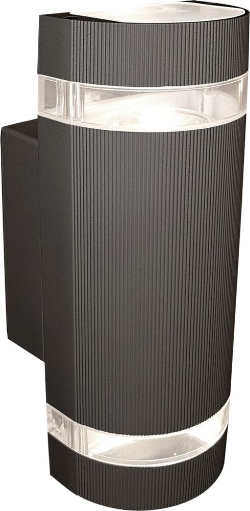 Ulkoseinävalaisin Sessak Oiva 2-os Grafiitinharmaa