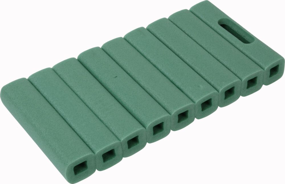 Istuinalusta 40 x 20 x 4,5 cm vihreä