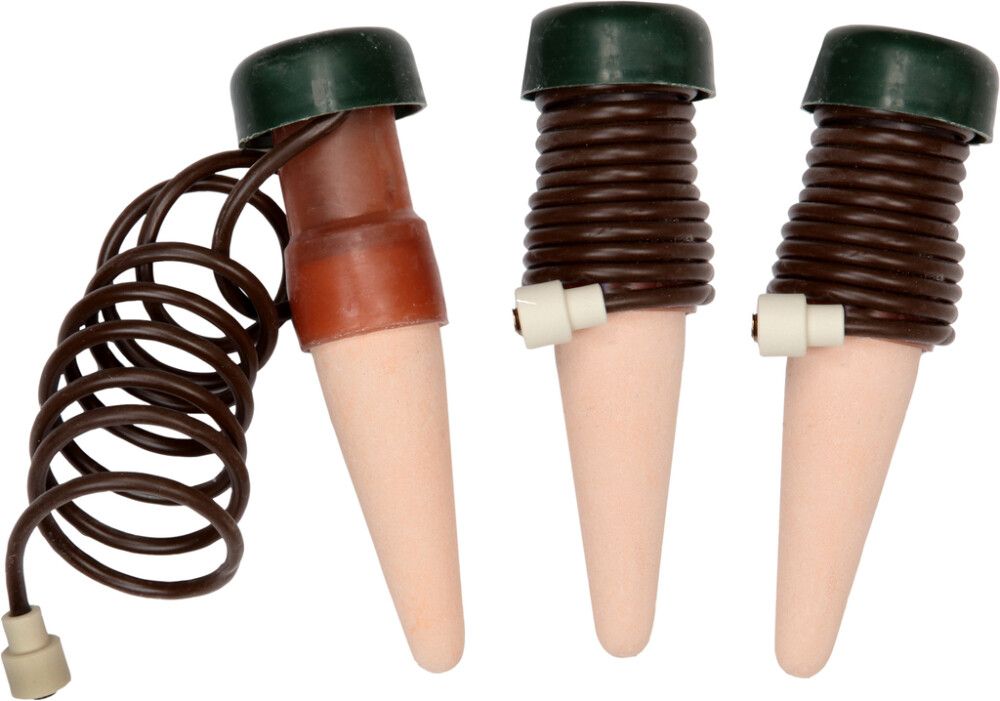 Ruukkukastelija keraaminen pää 3 kpl