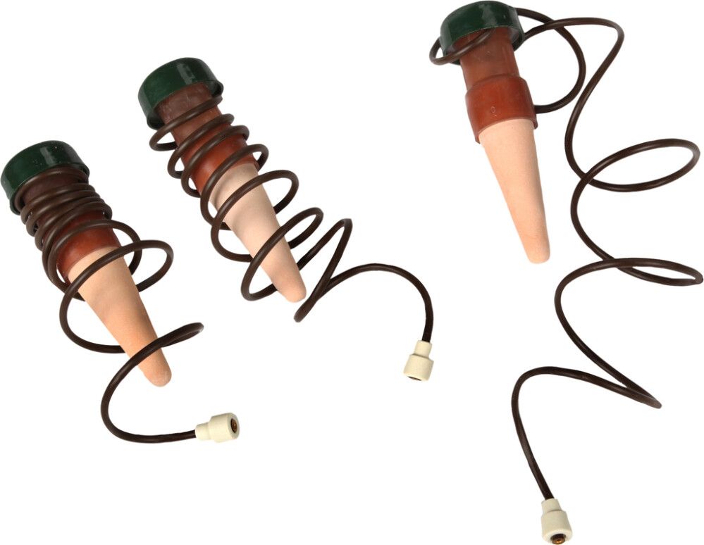 Ruukkukastelija keraaminen pää 3 kpl