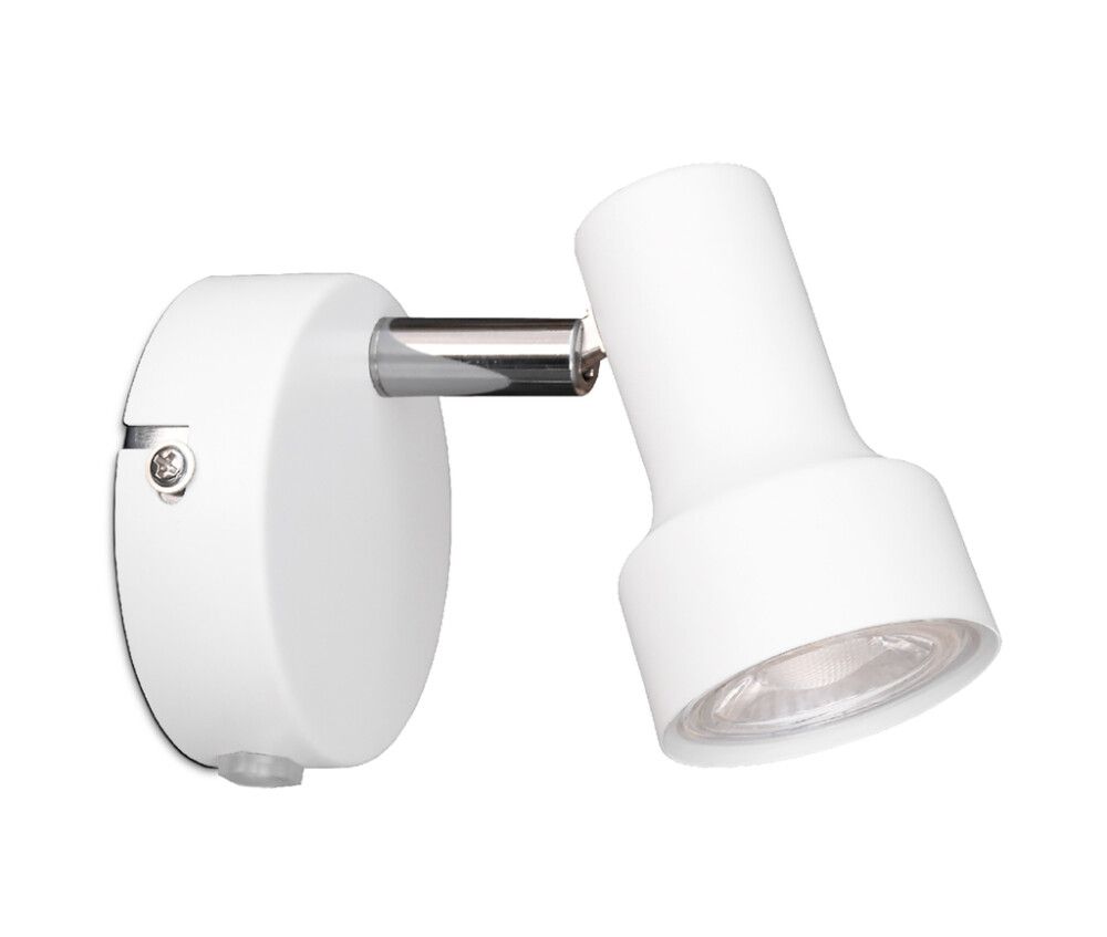 Seinäspotti Sessak Colton 1-os Mattavalkoinen/Kromi