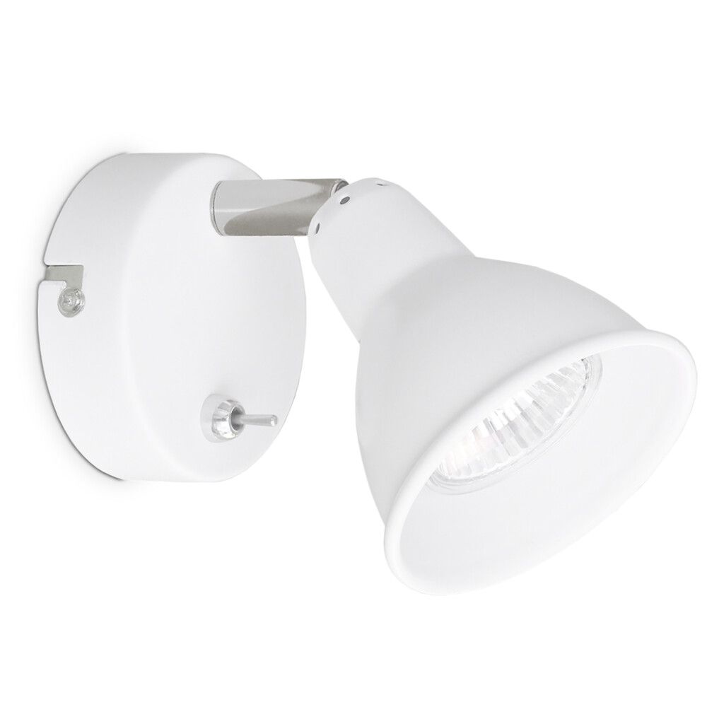 Seinävalaisin Sessak Mario 1-os Valkoinen/Kromi