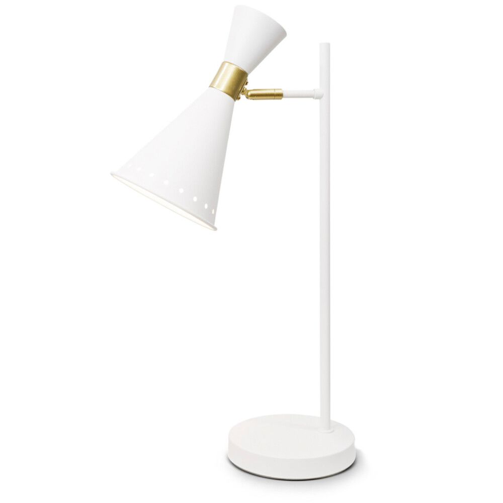 Pöytävalaisin Sessak Ayla Valkoinen