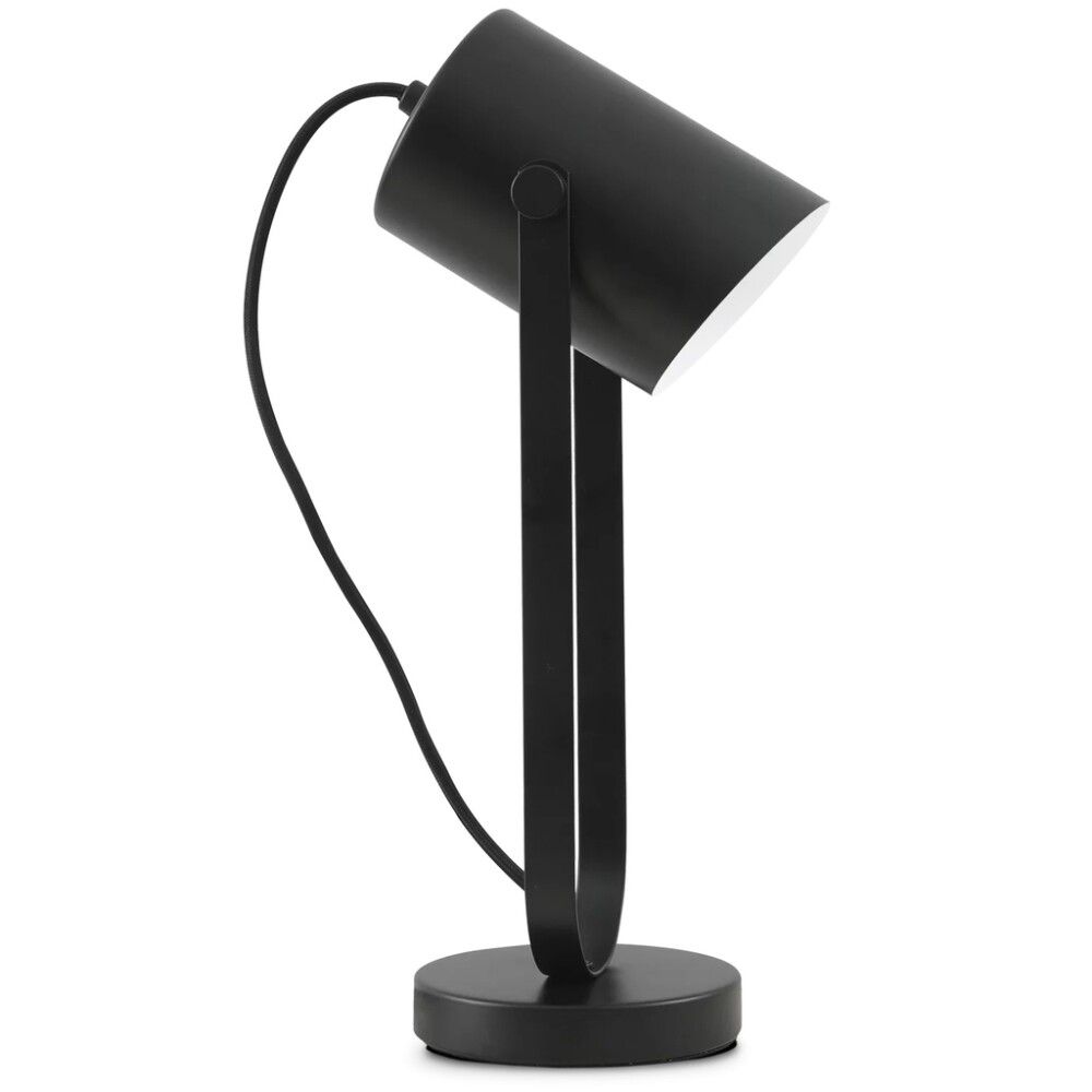 Pöytävalaisin Milo Sessak 15cm Musta