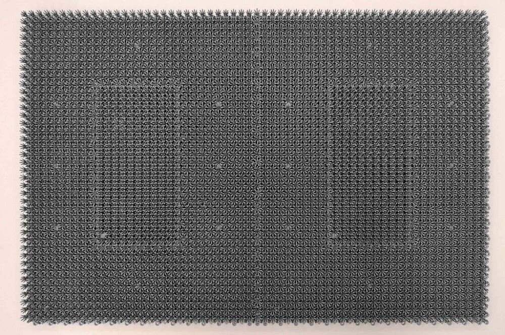Ruohomatto Atplast Basic 57x86 cm Vaaleanharmaa