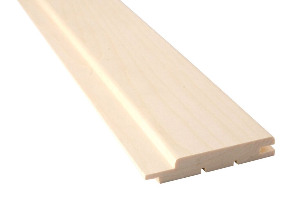 Saunapaneeli Thermory haapa STP 15 x 90 mm