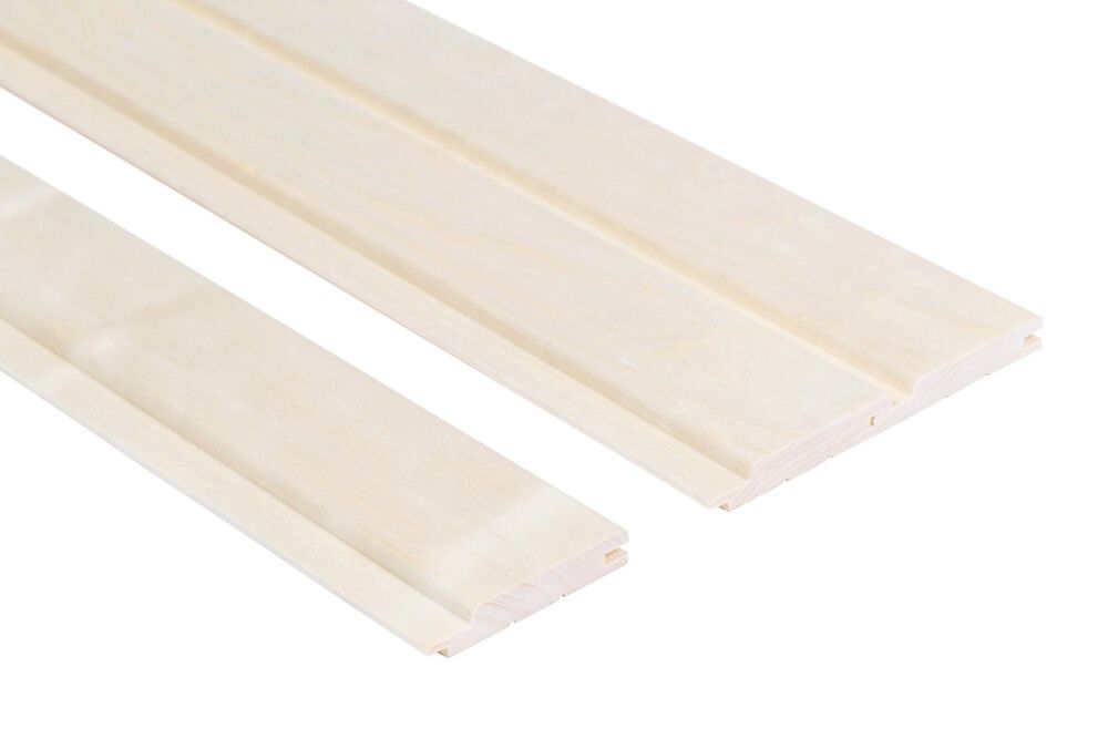 Saunapaneeli Thermory haapa STP 15 x 90 mm 1800 mm