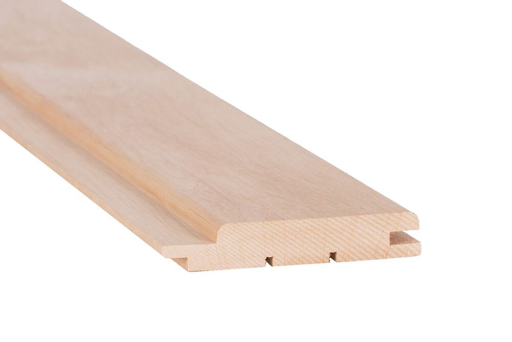 Saunapaneeli Thermory tervaleppä STP 15 x 90 mm