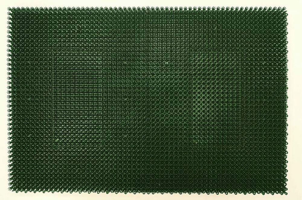 Ruohomattopala Atplast Basic 86 x 114 cm Tummanvihreä