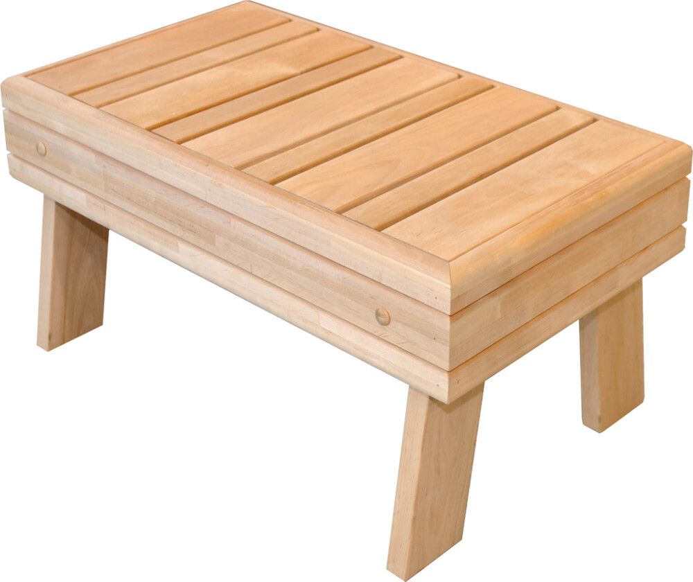 Saunajakkara Thermory tervaleppä 350 x 400 x 700 mm