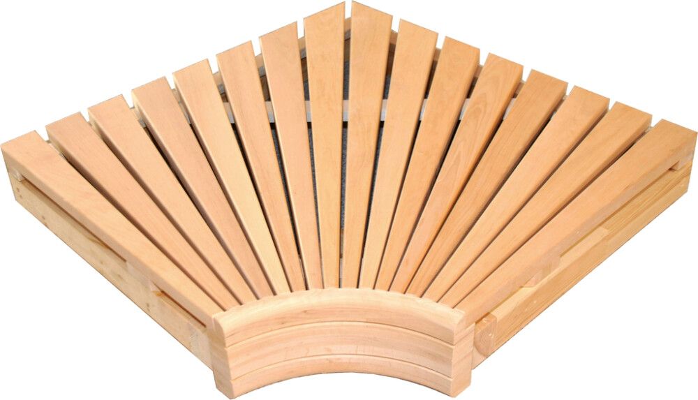 Kulmalaude Thermory Tervaleppä 138 x 400 x 400 mm