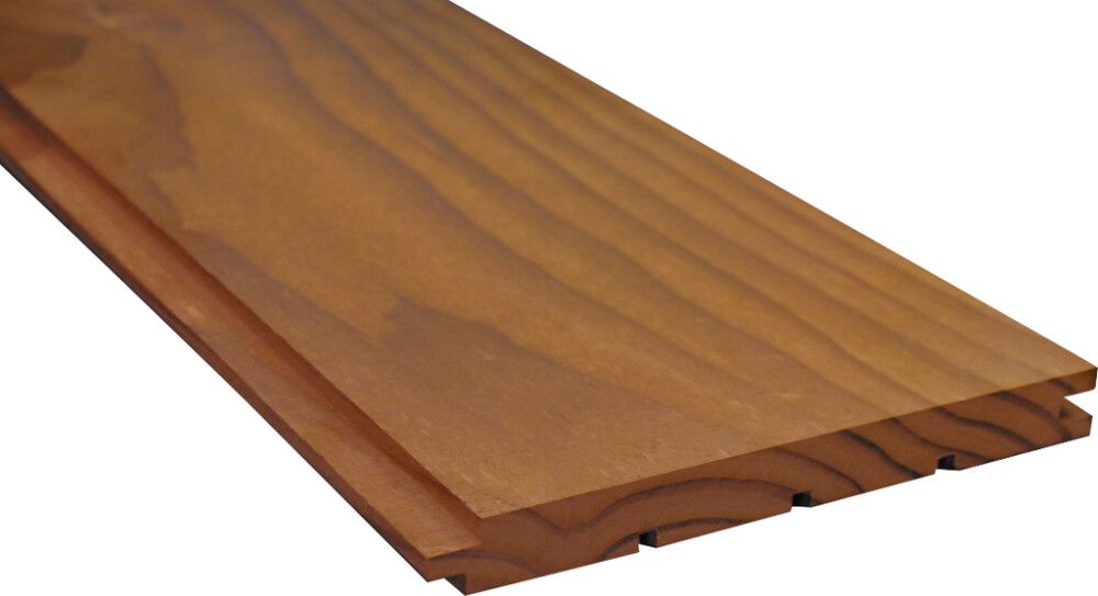 Saunapaneeli Thermory lämpökäsitelty radiatamänty STS 19 x 185 mm (per metri)