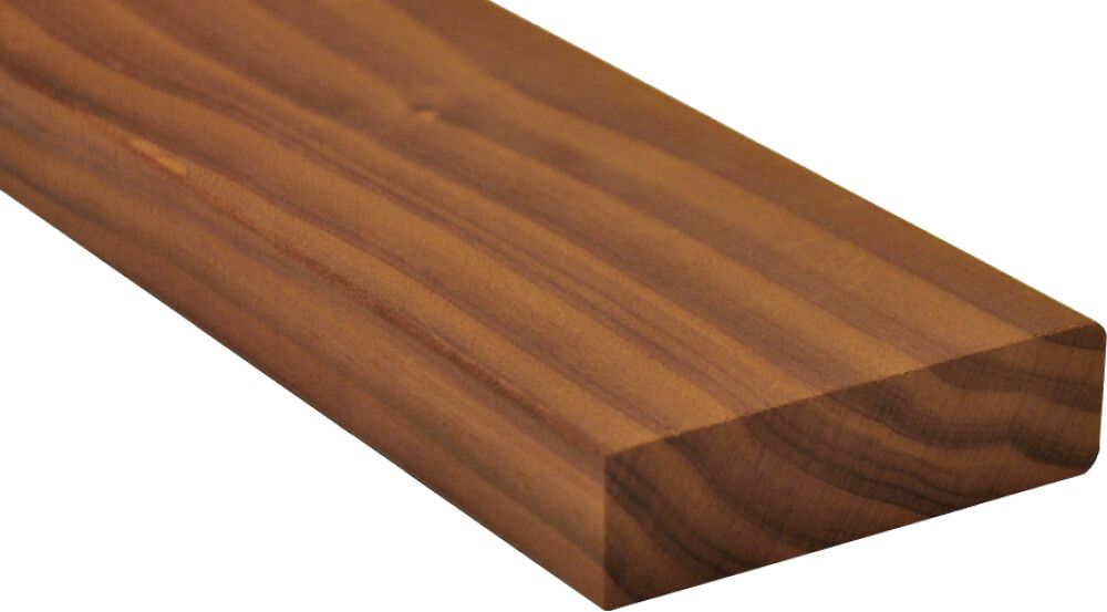 Laudelauta Thermory 26 x 92 mm SHP lämpökäsitelty radiatamänty (per metri)