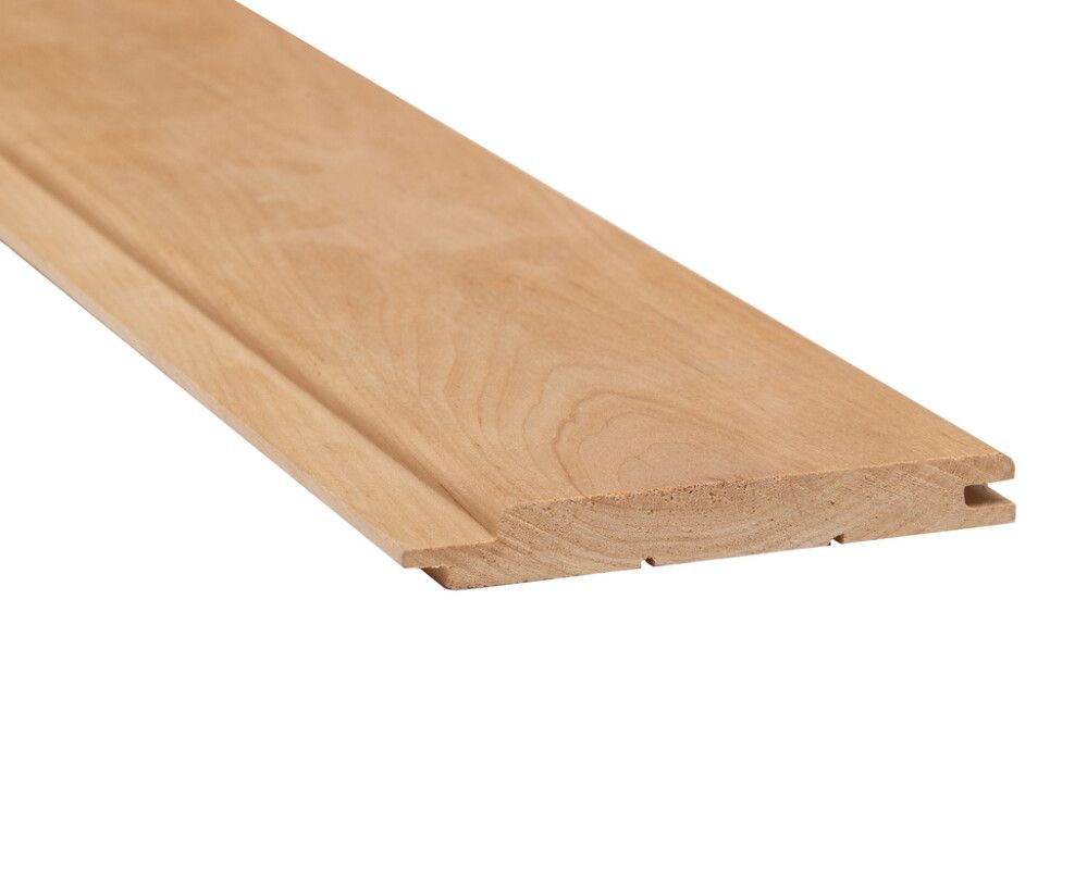 Saunapaneeli Thermory leppä STP 15 x 120 mm, eri pituuksia 1500 mm