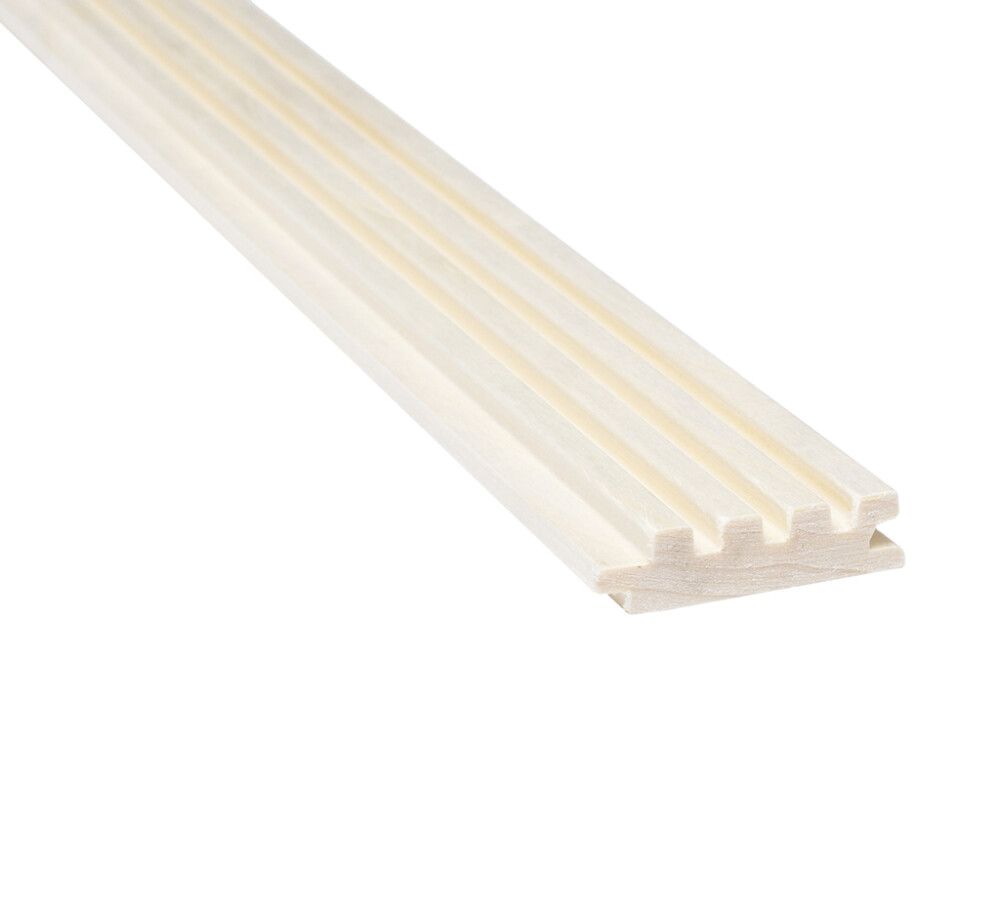 Saunapaneeli Thermory KYTE-S haapa 6 kpl 15 x 60 mm, eri pituuksia 1500 mm