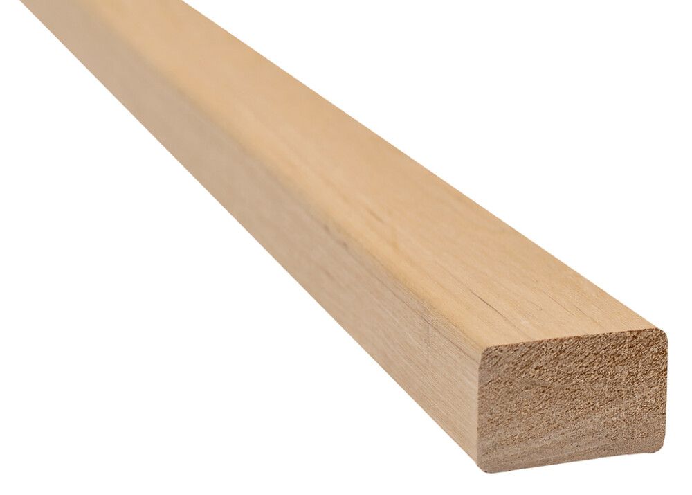 Lauteen tukipuu Thermory tervaleppä 500 x 28 x 42 mm