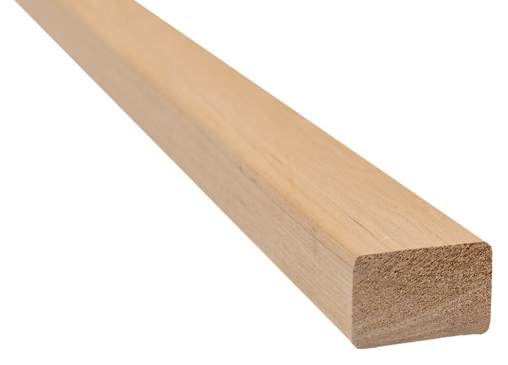 Lauteen tukipuu Thermory tervaleppä 1000 x 28 x 42 mm