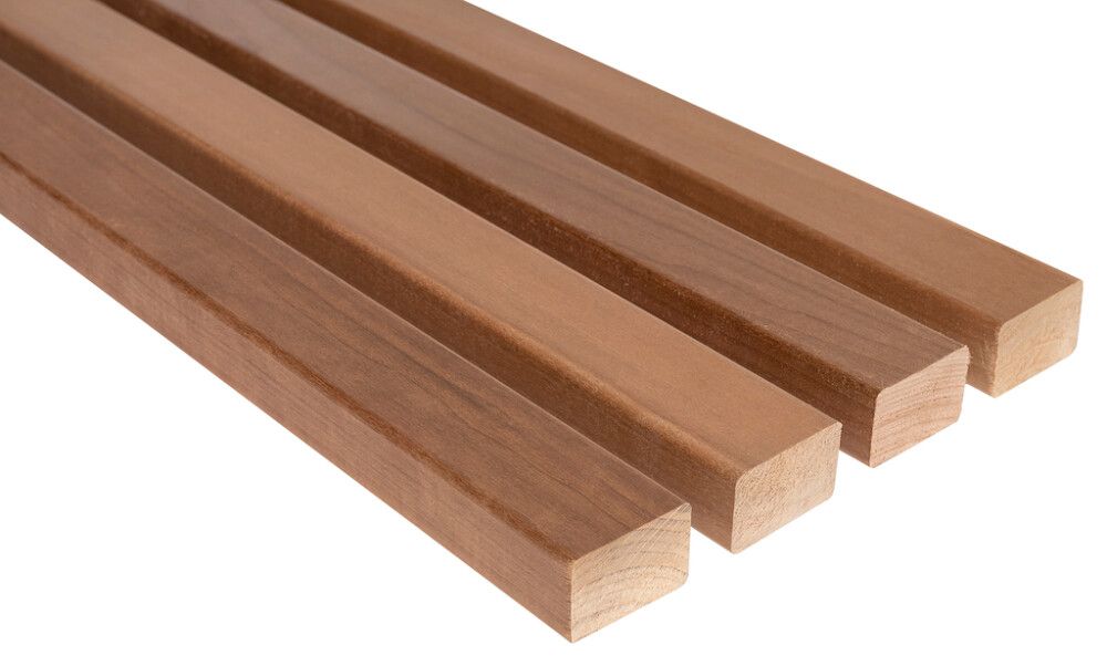 Lauteen tukipuu Thermory lämpökäsitelty haapa 500 x 28 x 42 mm