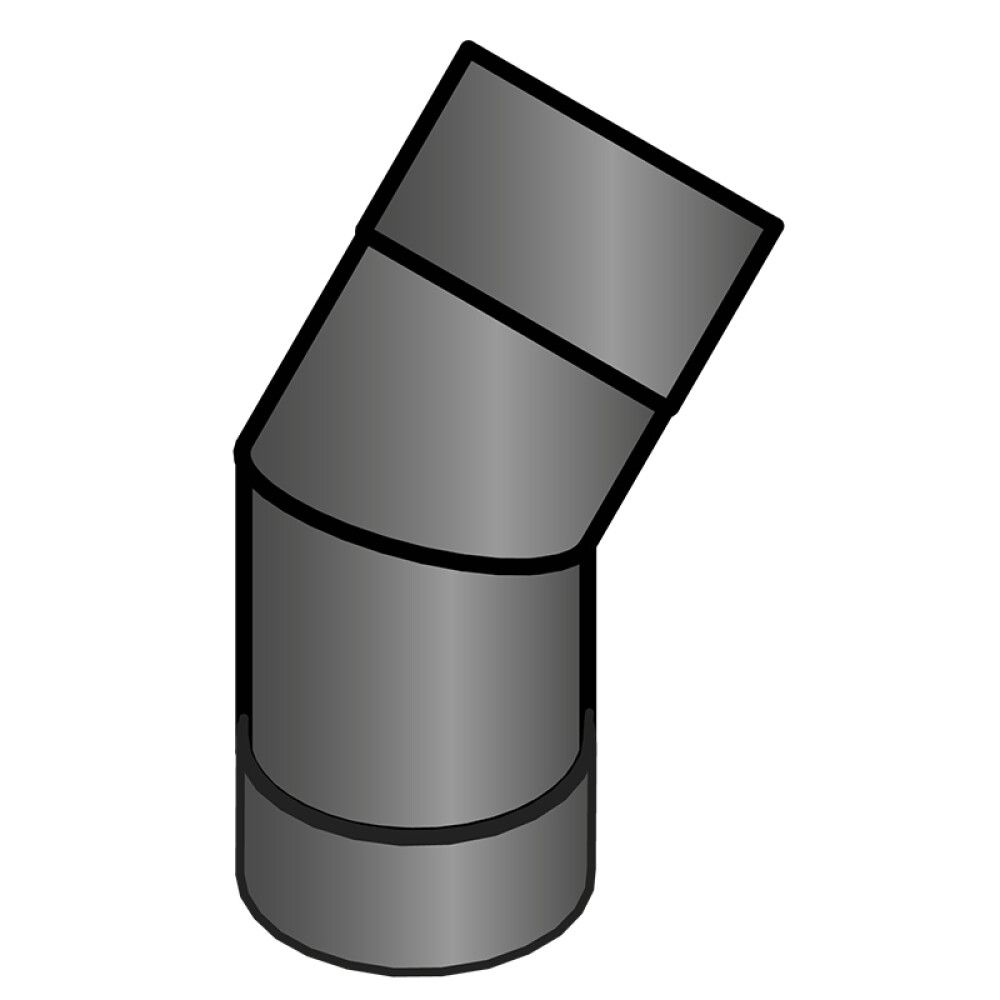 Kulmaputki Harvia jatko-osa 45