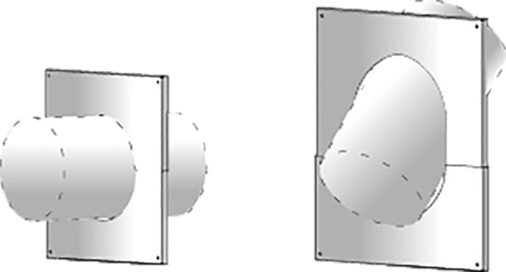 Savuputken läpivientikaulus Harvia WZ020115