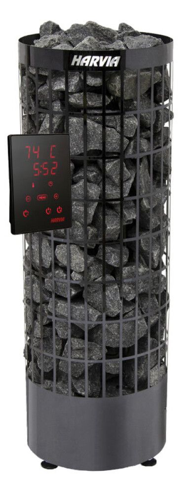 Sähkökiuas Harvia Cilindro PC70 XE Black Steel 7 kW