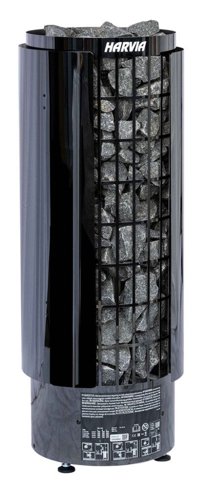 Suojaseinä Harvia Cilindro HPC11M black steel