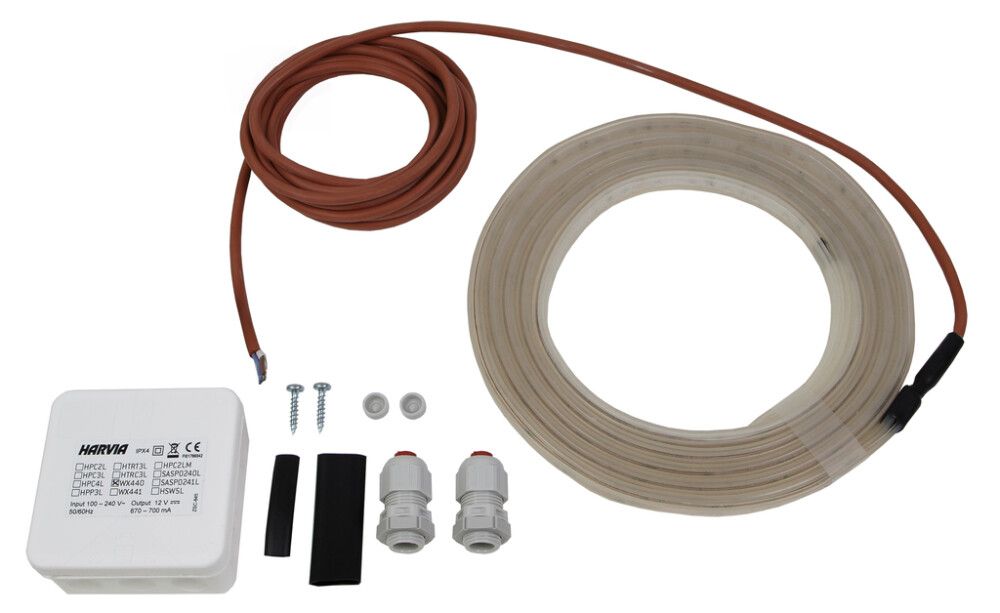 LED-valonauha saunakäyttöön Harvia 2,5 m