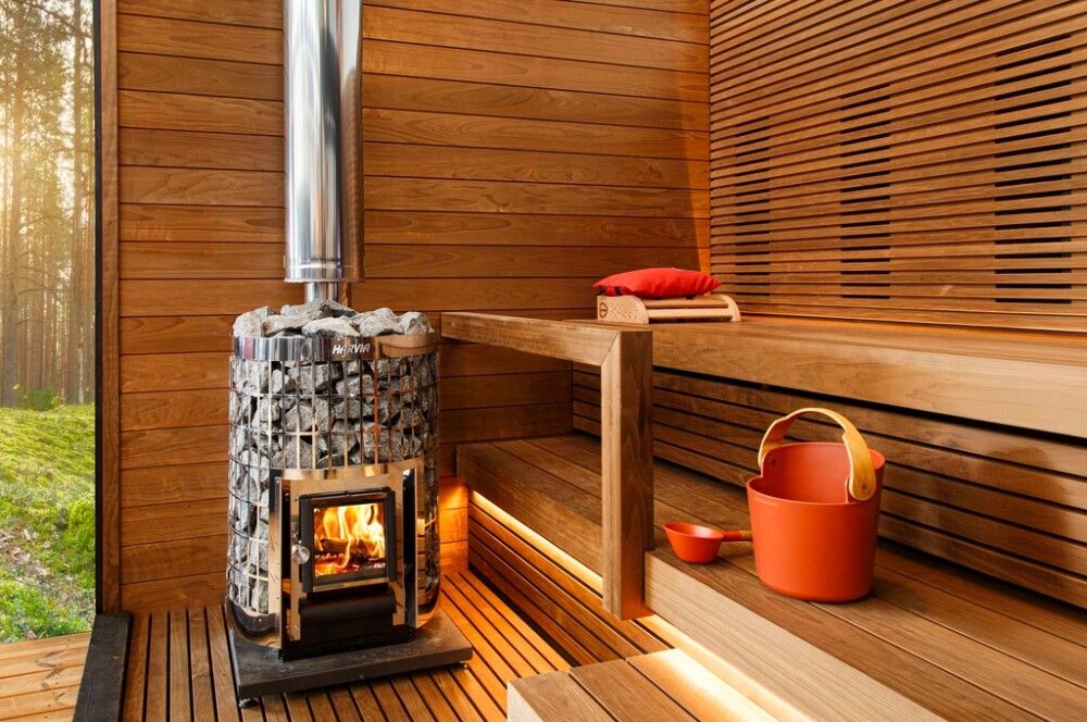 Puukiuas Harvia Cilindro 16 Steel WKPC16S