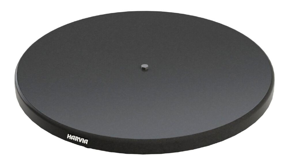 Tulisijan suoja-alusta Harvia musta Ø 62,4 cm