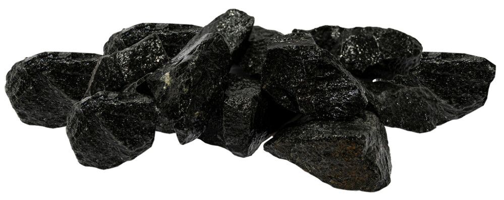 Kiuaskivet Harvia musta vulkaniitti 20 kg Ø 10–15 cm