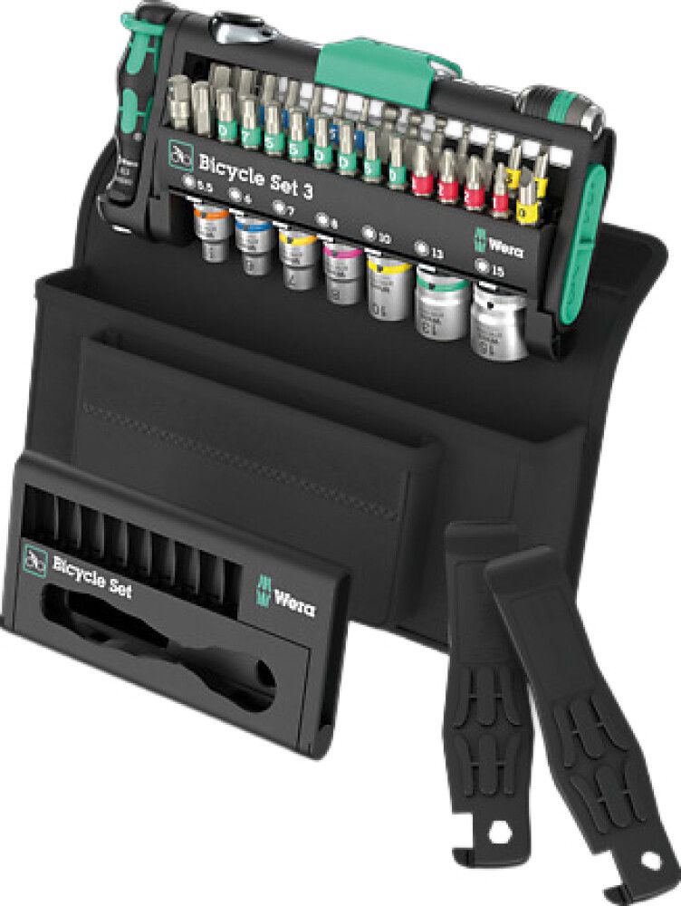 Polkupyörän työkalusetti Wera 40-osainen