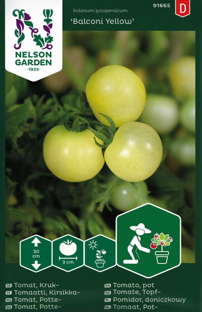 Kirsikkatomaatti Nelson Garden Balconi Yellow