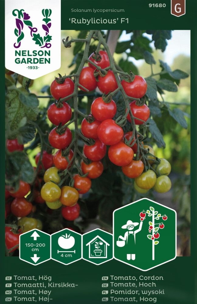 Kirsikkatomaatti Nelson Garden Rubylicious