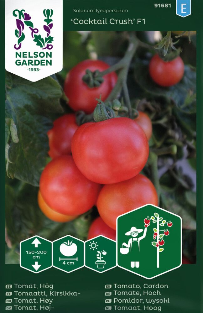 Kirsikkatomaatti Nelson Garden Coctail Crush