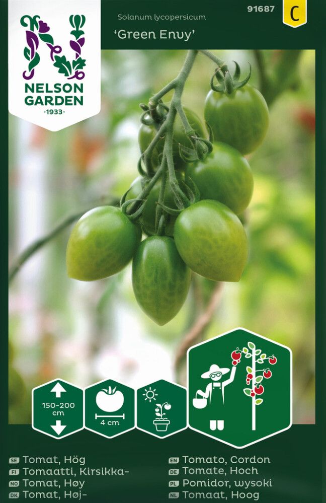 Kirsikkatomaatti Nelson Garden Green Envy