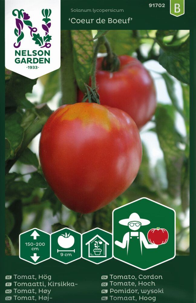 Kirsikkatomaatti Nelson Garden Coeur De Boeuf