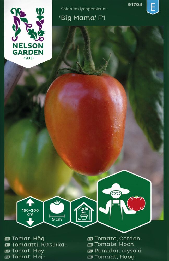Luumupihvitomaatti Nelson Garden Big Mama